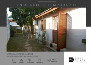 Casa con patio sobre Av Gauss ZONA SANATORIO ALLENDE